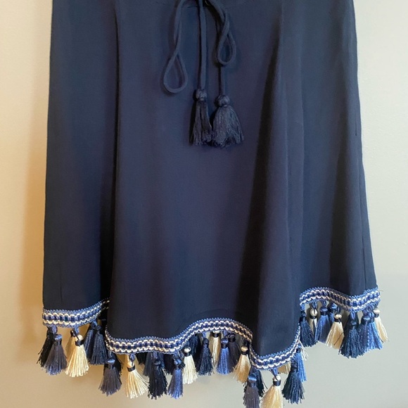 NWT Revolve Tularosa Tallulah Navy Blue Tassel
Keyhole Dress Size S - Picture 5 of 12
